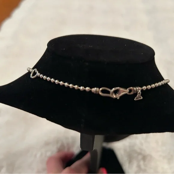 LAGOS Abalone Shell Pendant Necklace and Earrings Set - Like New - Picture 6 of 9